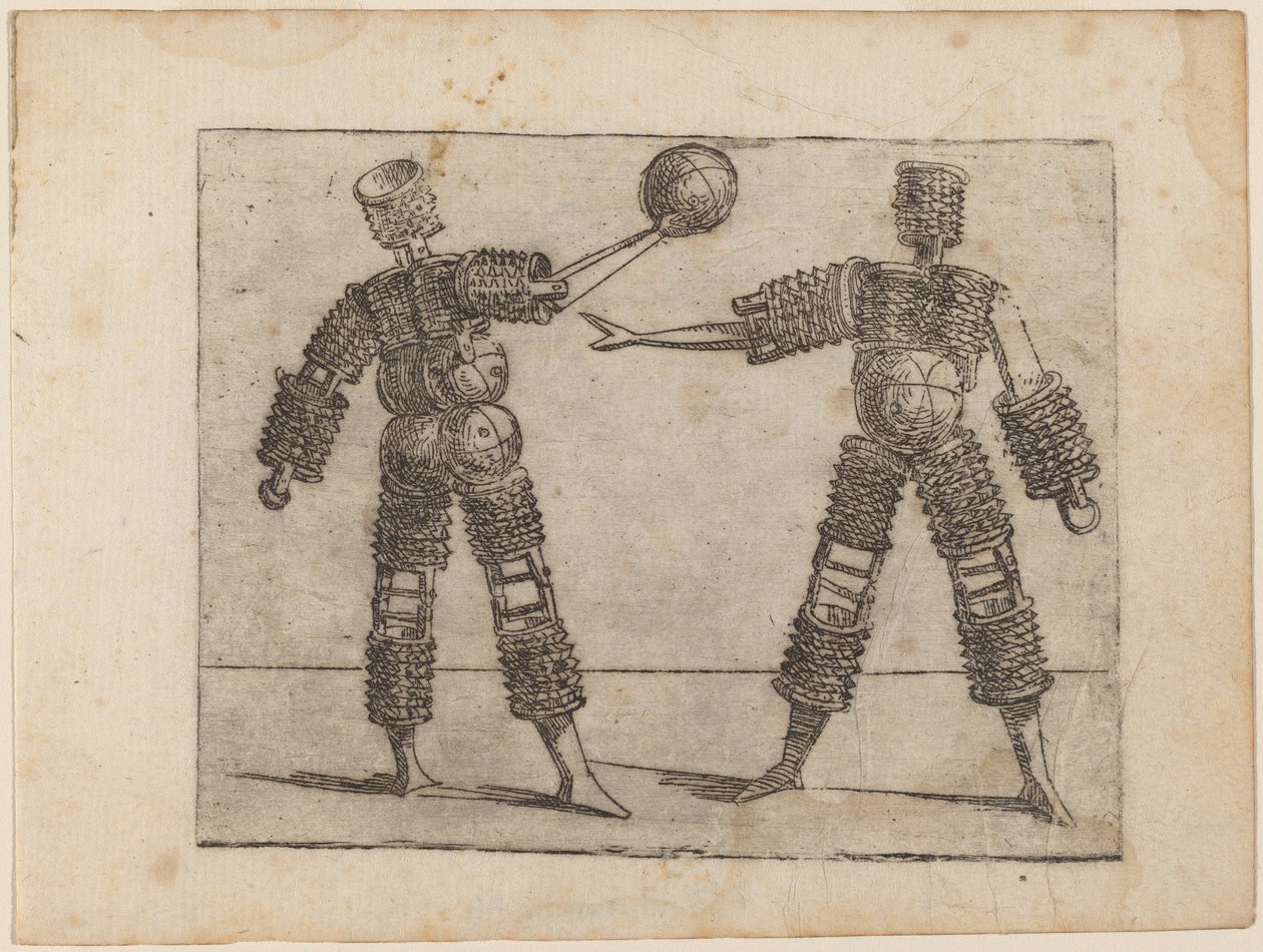 Z "Bizzarie di different Figures" od Giovanni Battista Bracelli