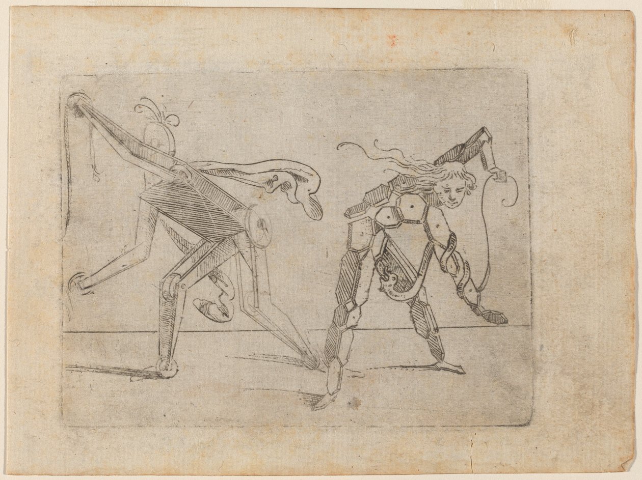 Z "Bizzarie di different Figures" od Giovanni Battista Bracelli