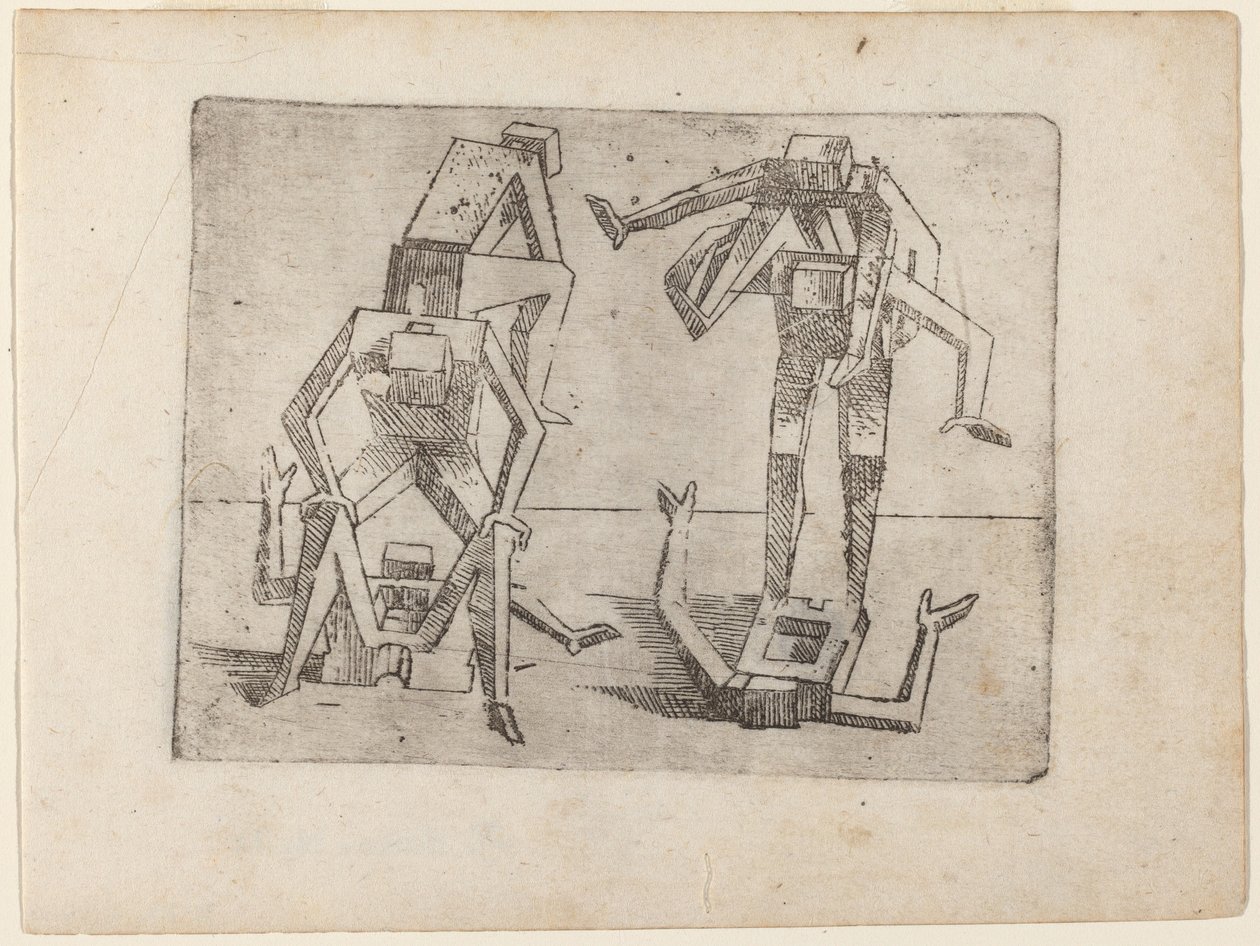 Z "Bizzarie di different Figures" od Giovanni Battista Bracelli