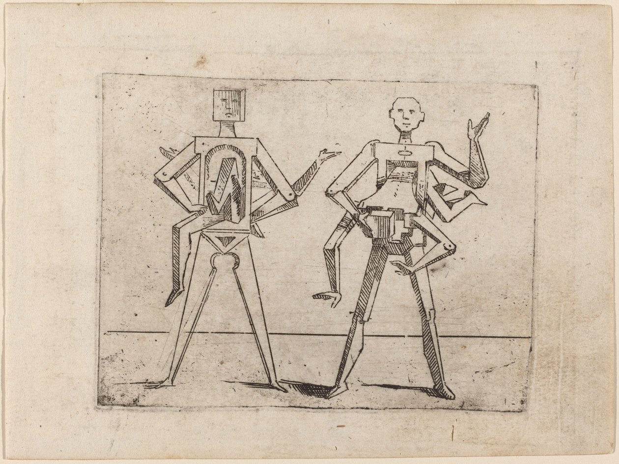 Z "Bizzarie di different Figures" od Giovanni Battista Bracelli