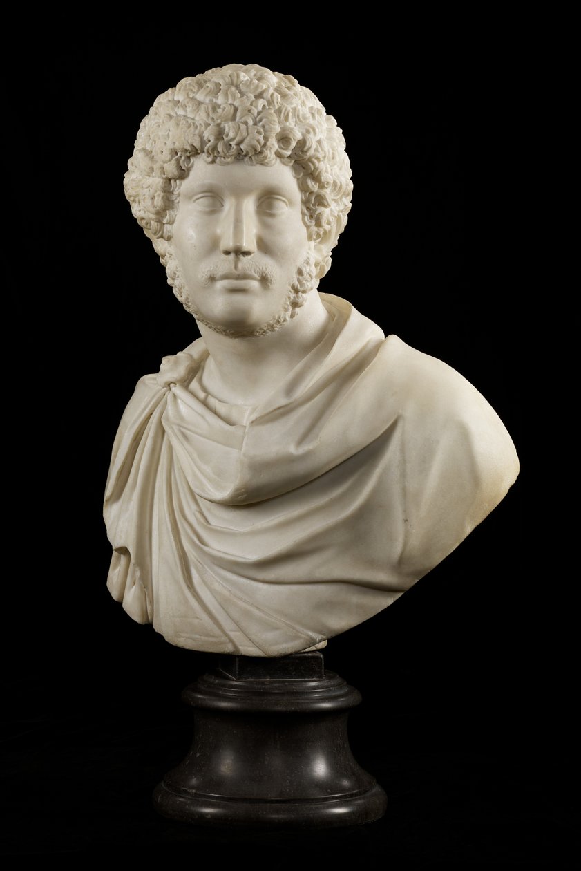 Busta císaře Hadriána v mládí, asi 1590 (mramor) od Giovanni Battista Caccini
