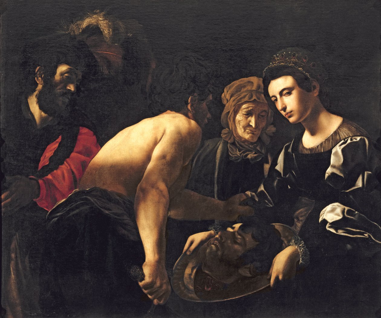 Salome, kolem 1615-20 od Giovanni Battista Caracciolo