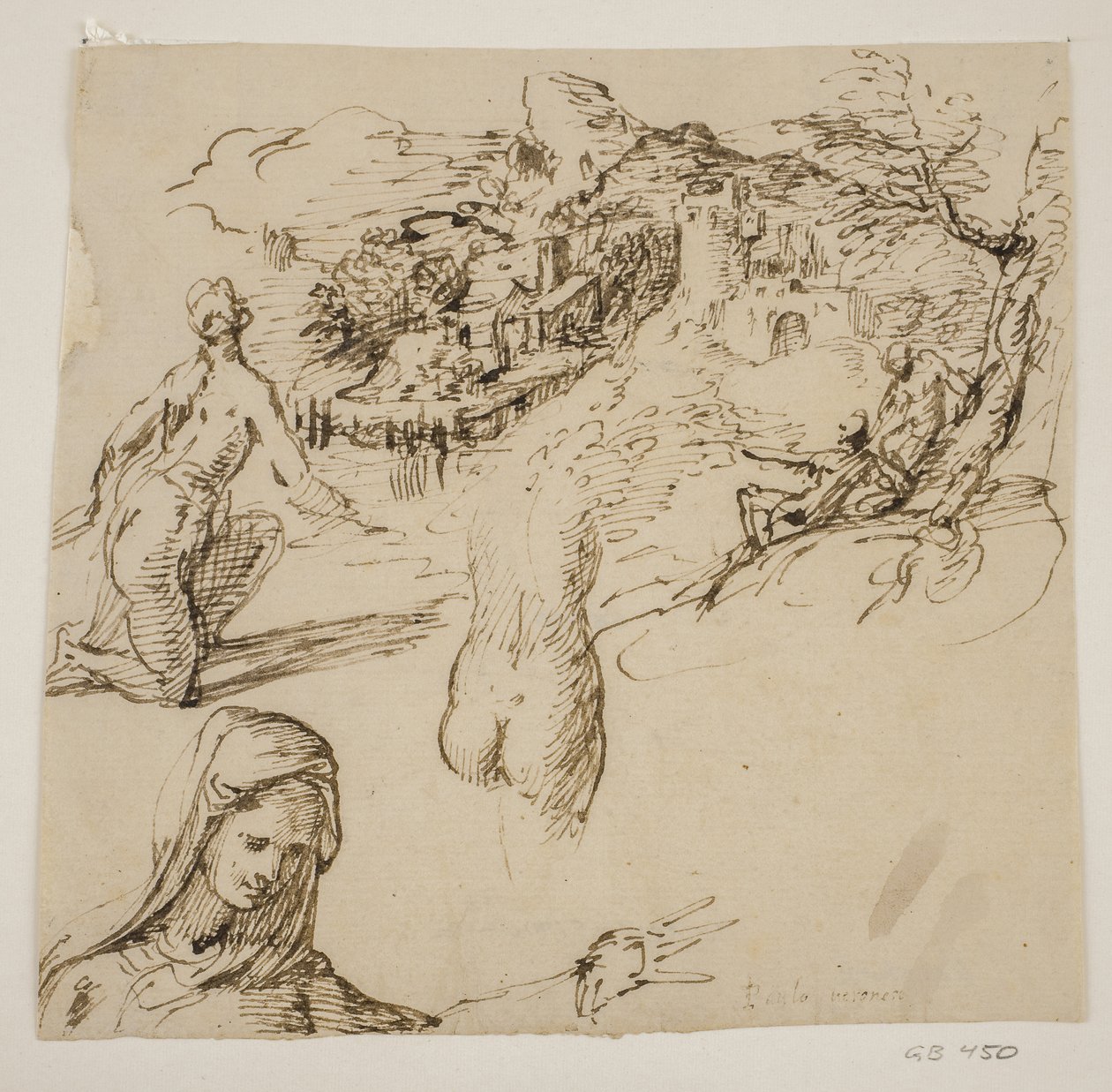 Spící válečník od Giovanni Battista Caracciolo