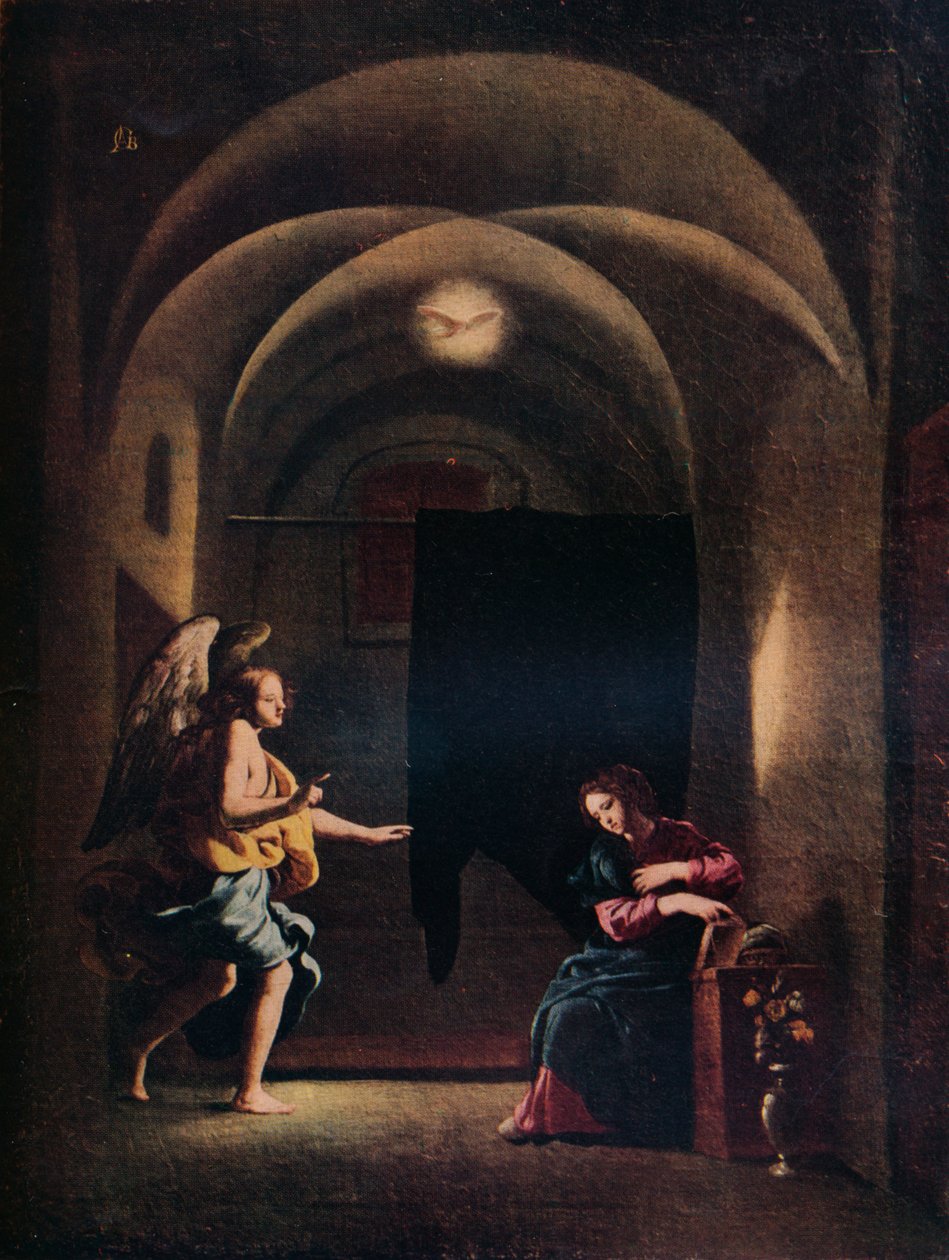 Zvěstování, c1625-1630 1931 od Giovanni Battista Caracciolo