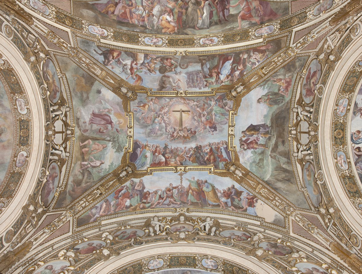 Příběhy svatého Kříže, 1631-32 od Giovanni Battista Carlone