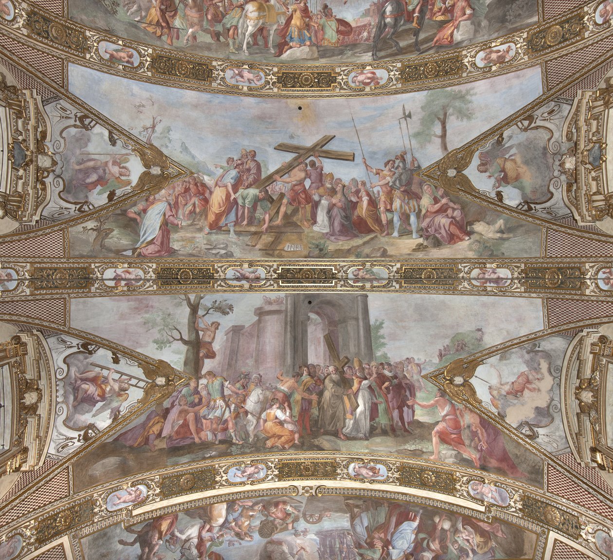 Příběhy svatého Kříže, 1631-32 od Giovanni Battista Carlone
