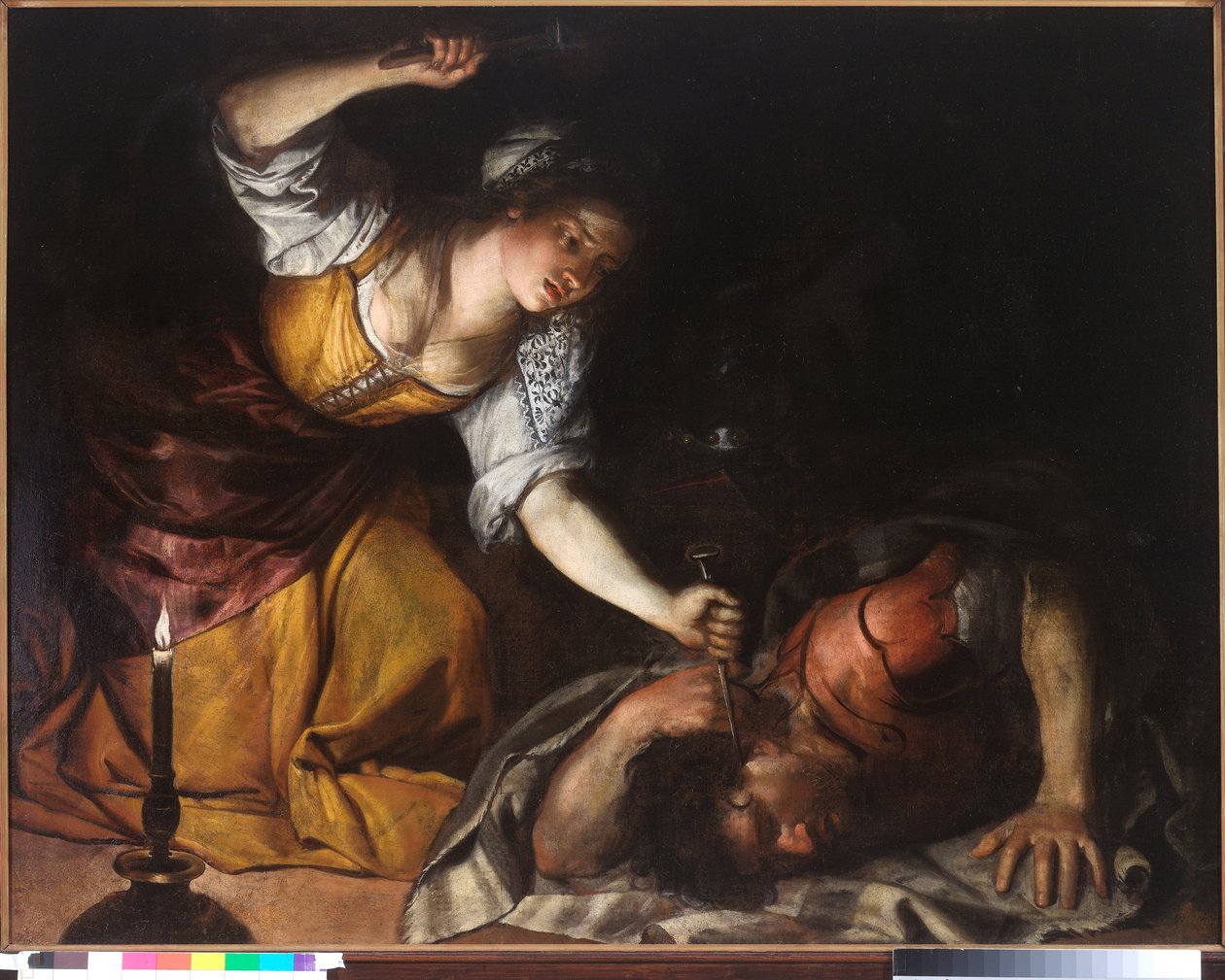 Jael a Sisera od Giovanni Battista Casoni or Casone