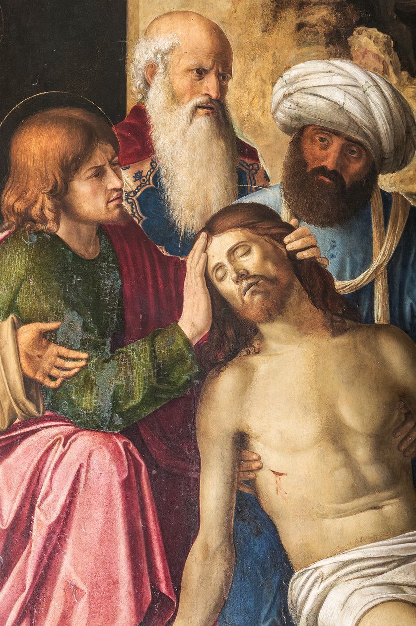 Oplakávání Krista, detail 2384598 od Giovanni Battista Cima da Conegliano