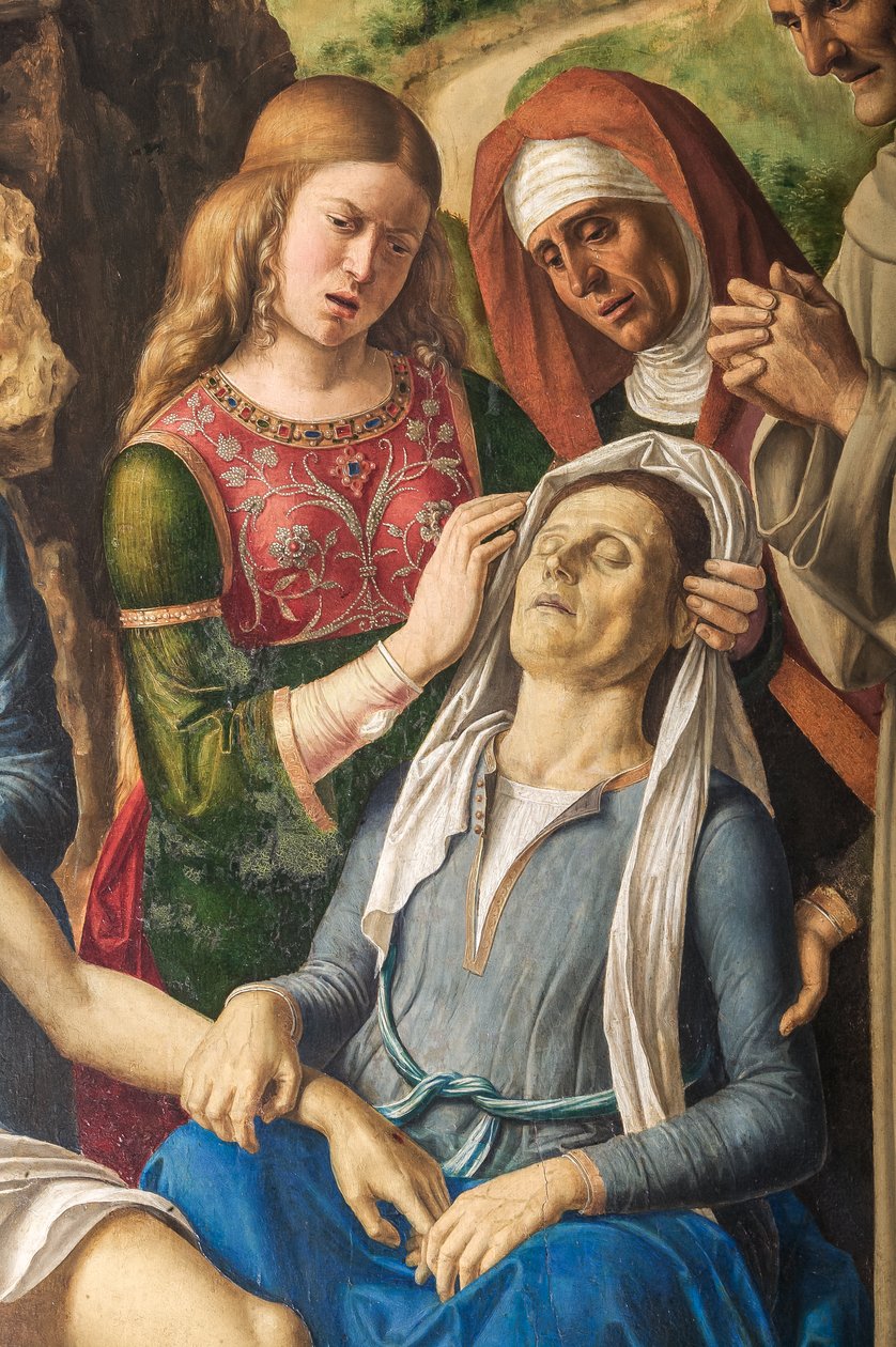 Oplakávání Krista, detail 2384598 od Giovanni Battista Cima da Conegliano