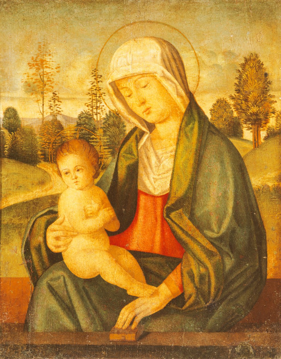 Madonna a dítě (malba) od Giovanni Battista Cima da Conegliano