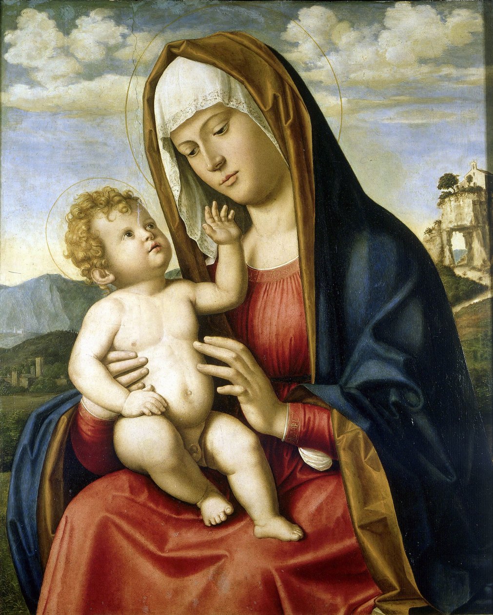 Madona s dítětem od Giovanni Battista Cima da Conegliano