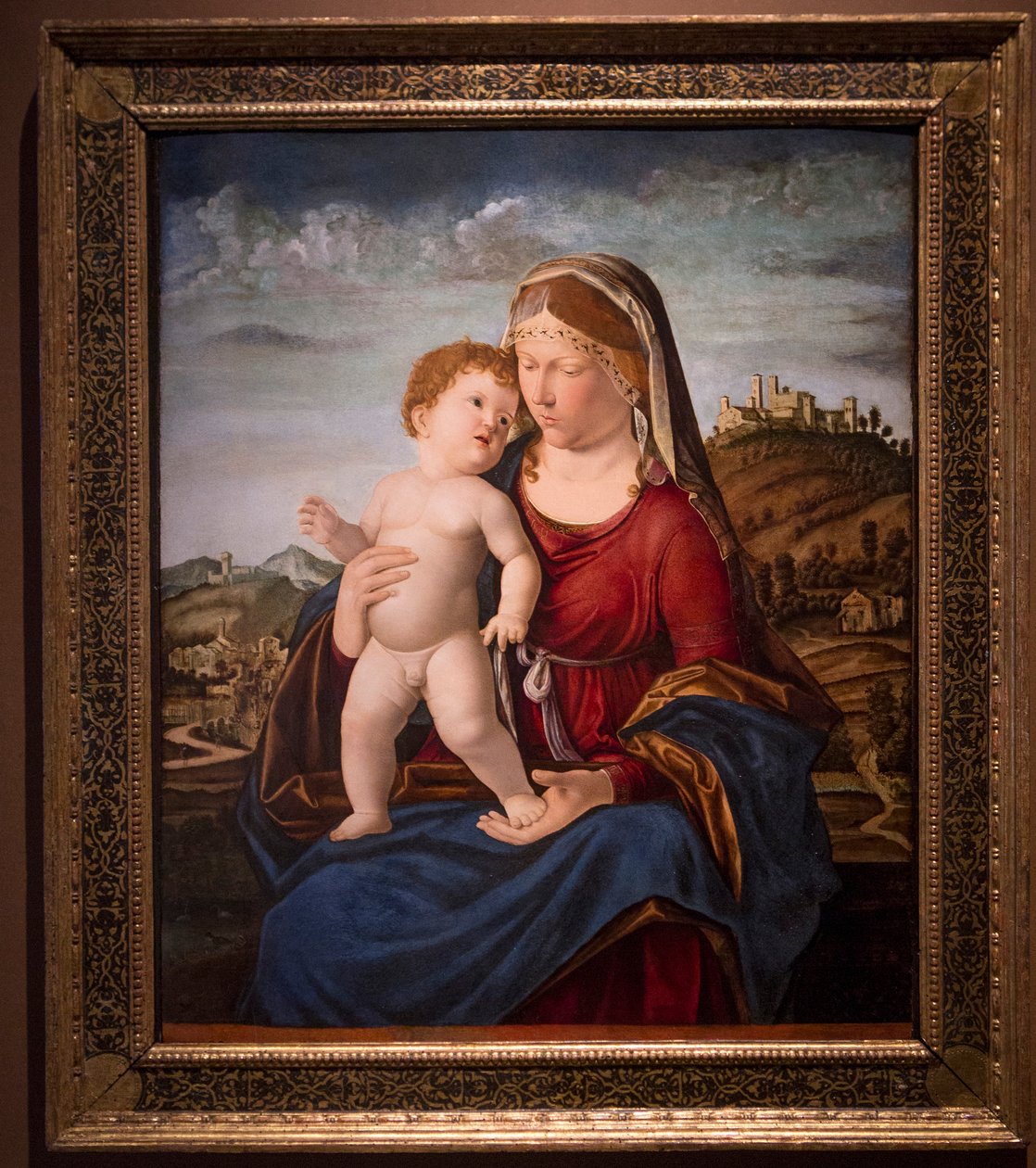 Madonna s dítětem (olej na plátně) od Giovanni Battista Cima da Conegliano