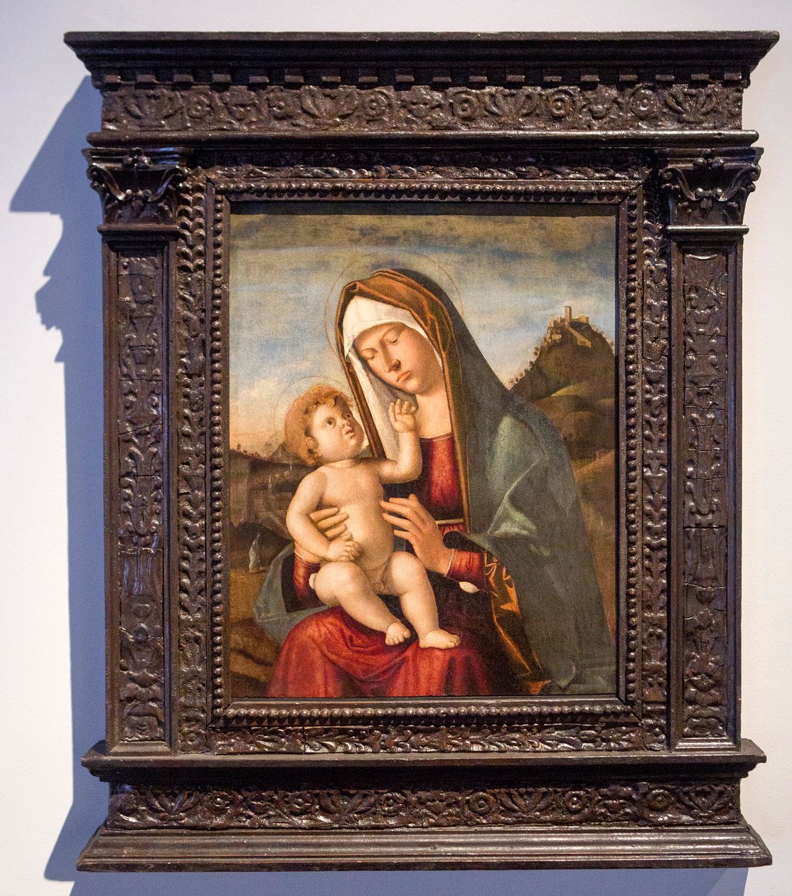 Madonna s dítětem (olej na plátně) od Giovanni Battista Cima da Conegliano