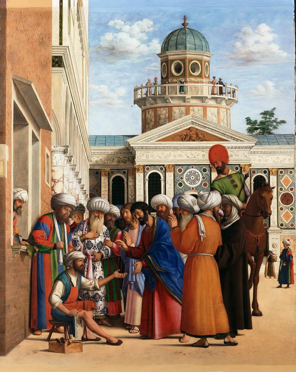 Uzdravení Aniana od svatého Marka, c. 1497 od Giovanni Battista Cima da Conegliano