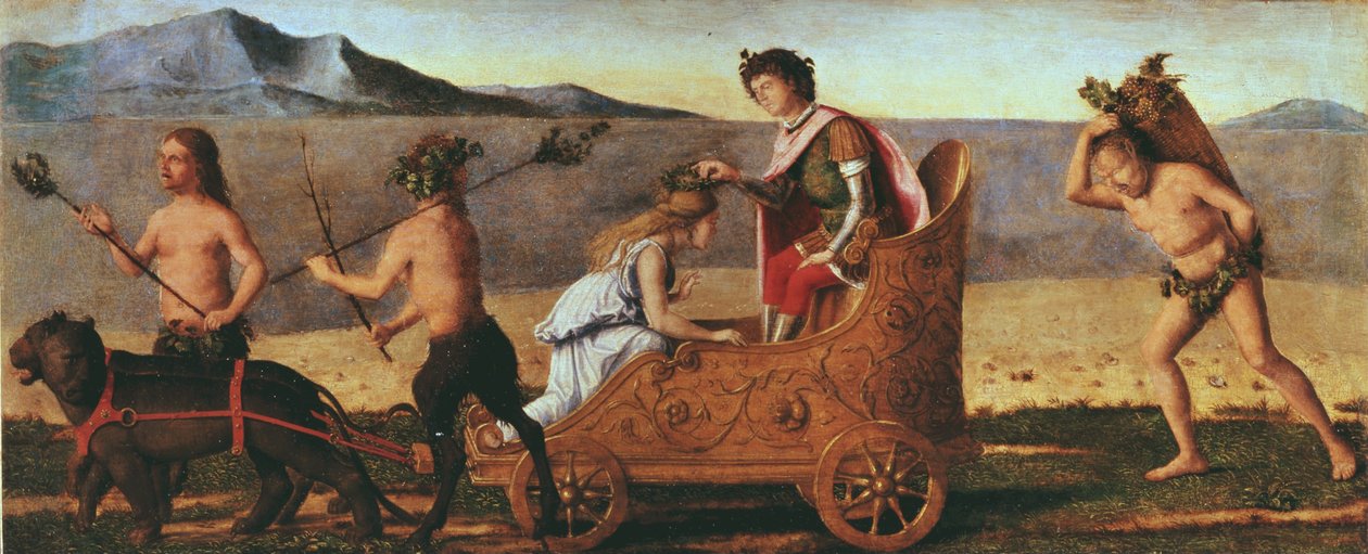 Svatba Bakcha a Ariadny od Giovanni Battista Cima da Conegliano