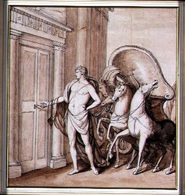 Apollo a jeho vůz od Giovanni Battista Cipriani