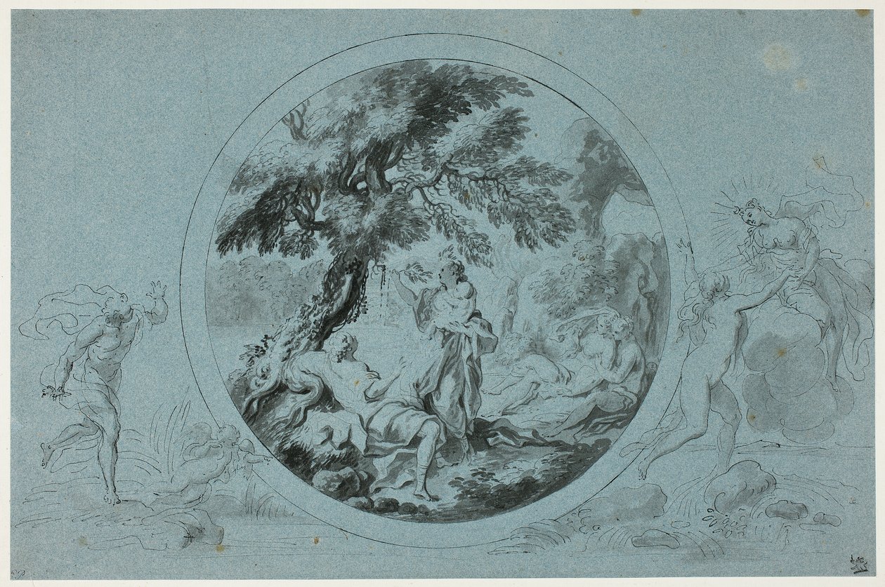 Zrození Adonise od Giovanni Battista Cipriani