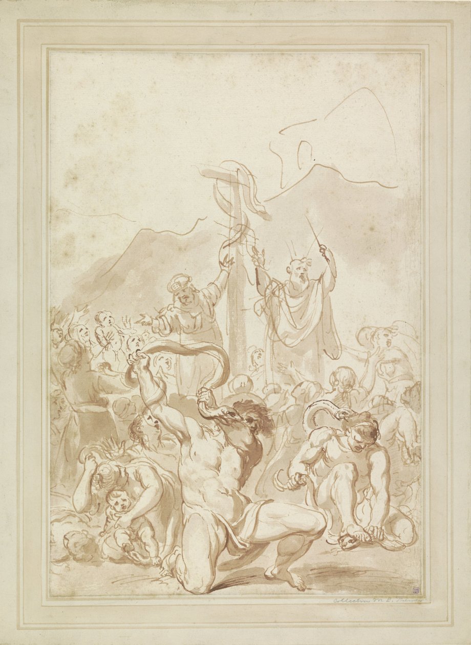 Klanění drzého hada od Giovanni Battista Cipriani