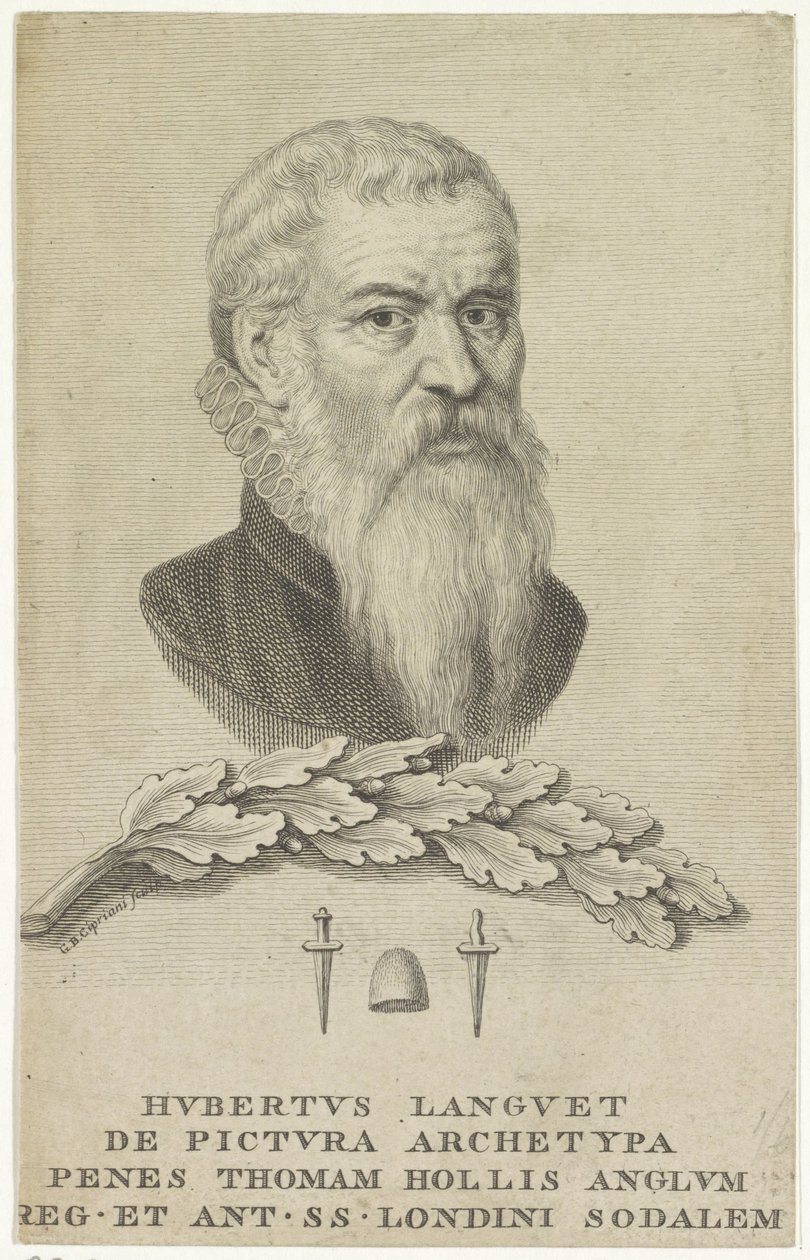 Portrét diplomata Huberta Langueta od Giovanni Battista Cipriani