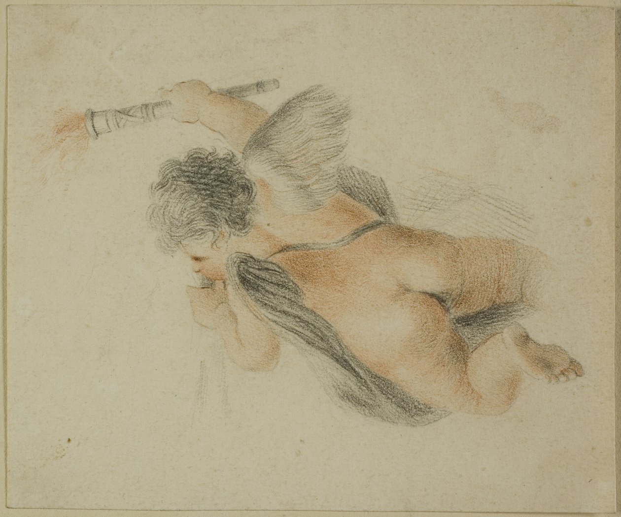Putto s pochodní od Giovanni Battista Cipriani