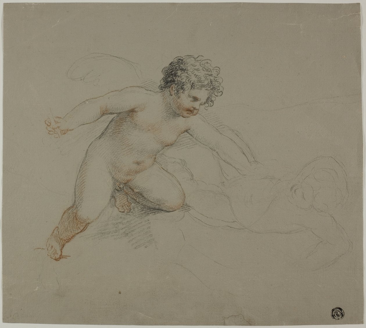 Boj dvou putti od Giovanni Battista Cipriani
