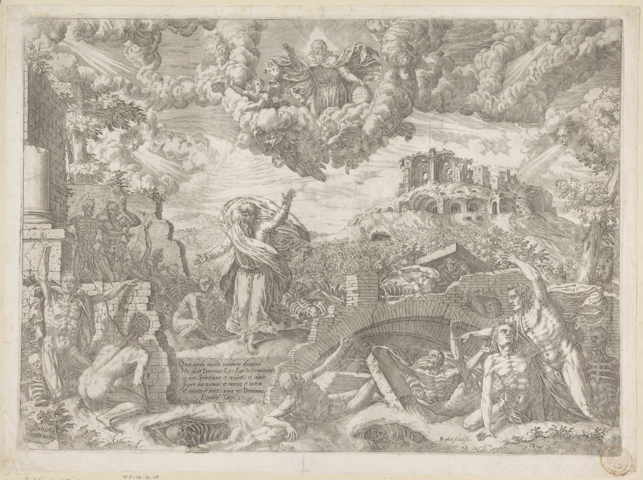 Ezechielova vize od Giovanni Battista Fontana