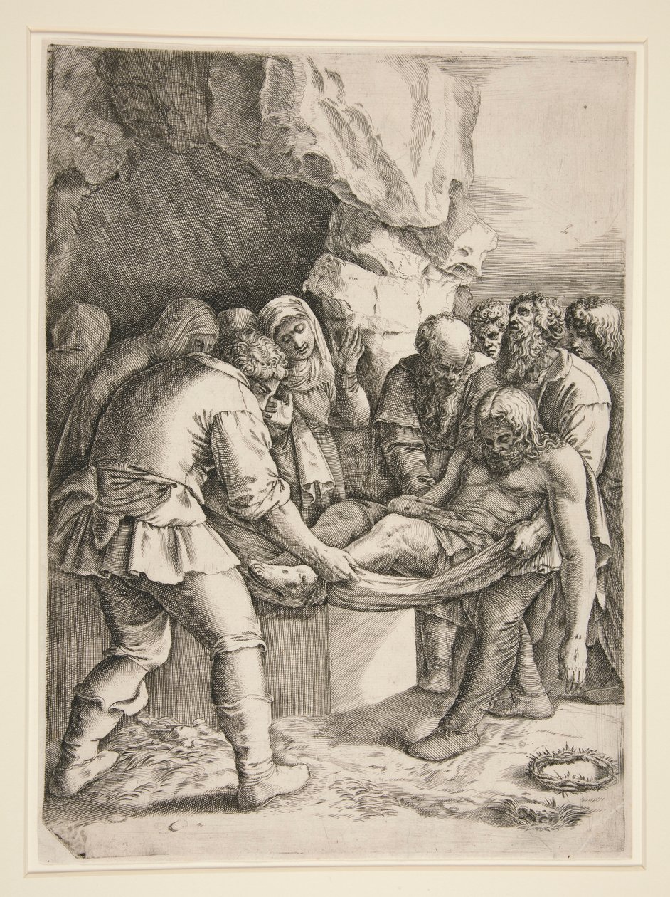 Pohřeb od Giovanni Battista Franco (called Il Semolei)