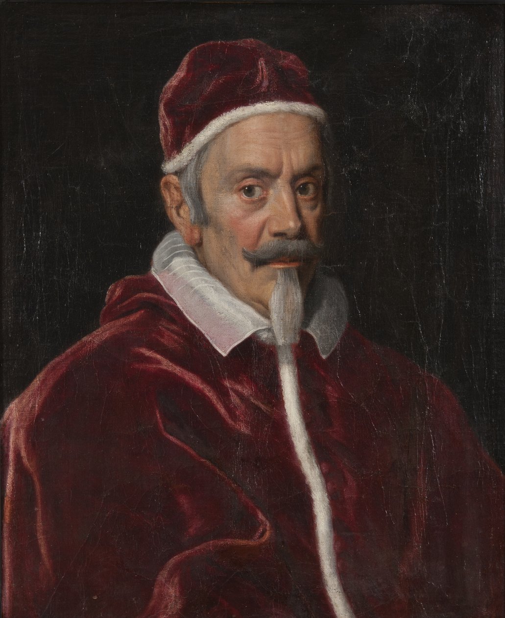 Papež Alexander VII, kolem 1660 od Giovanni Battista Gaulli