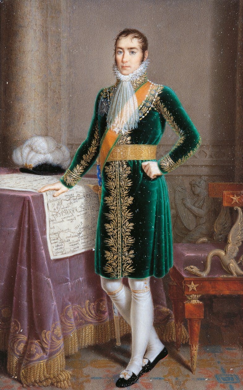 Portrét Eugena de Beauharnais (Paříž od Giovanni Battista Gigola