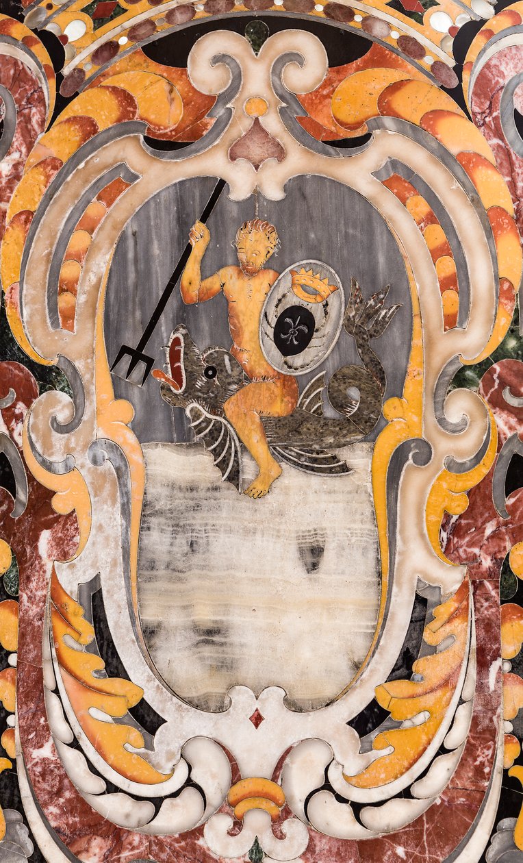 Katedrála San Cataldo, kaple San Cataldo, oltář svatého, detail, Taranto, Apulie (foto) od Giovanni Battista Lombardelli