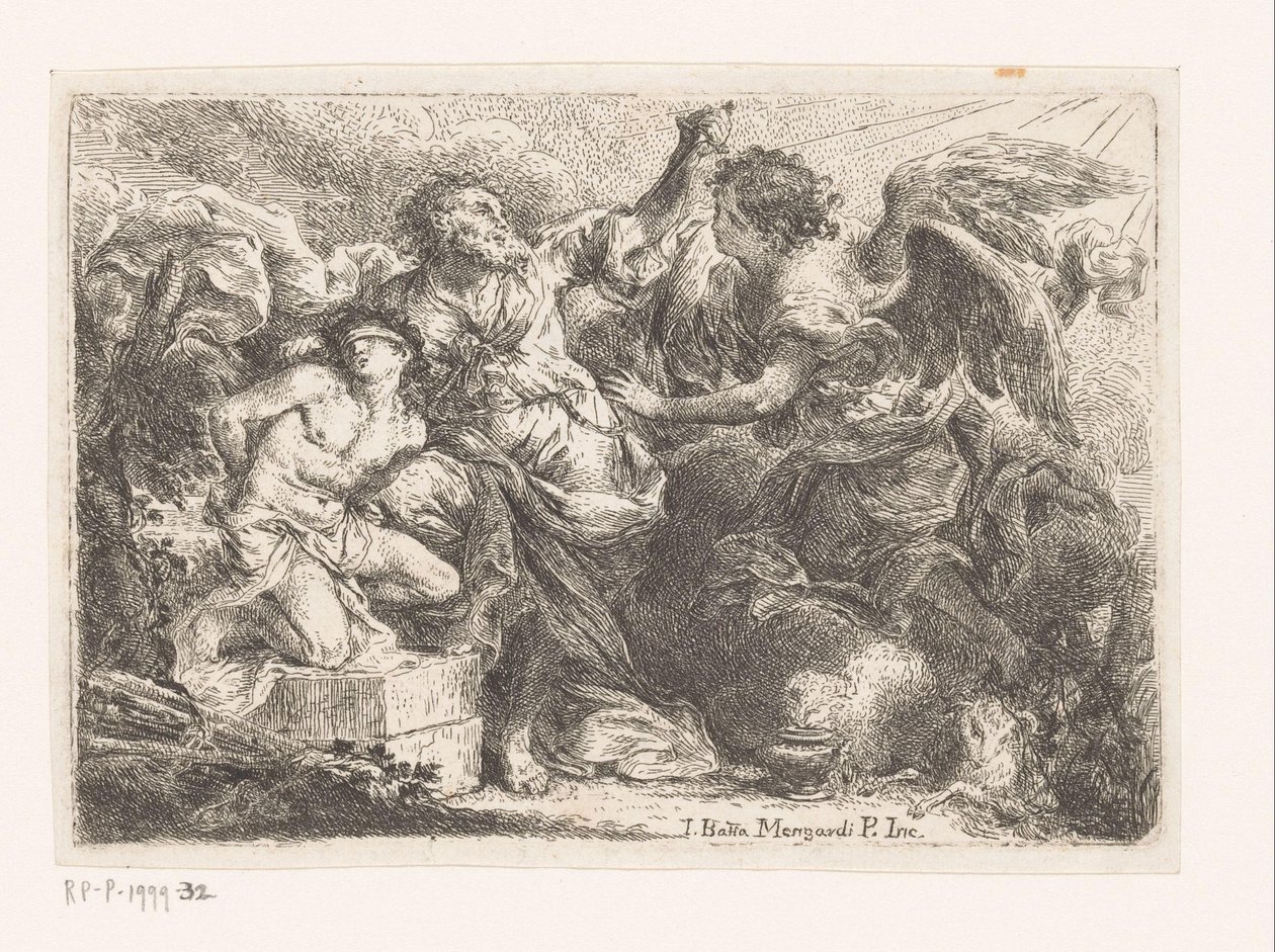 Nabídka van Isaac od Giovanni Battista Mengardi