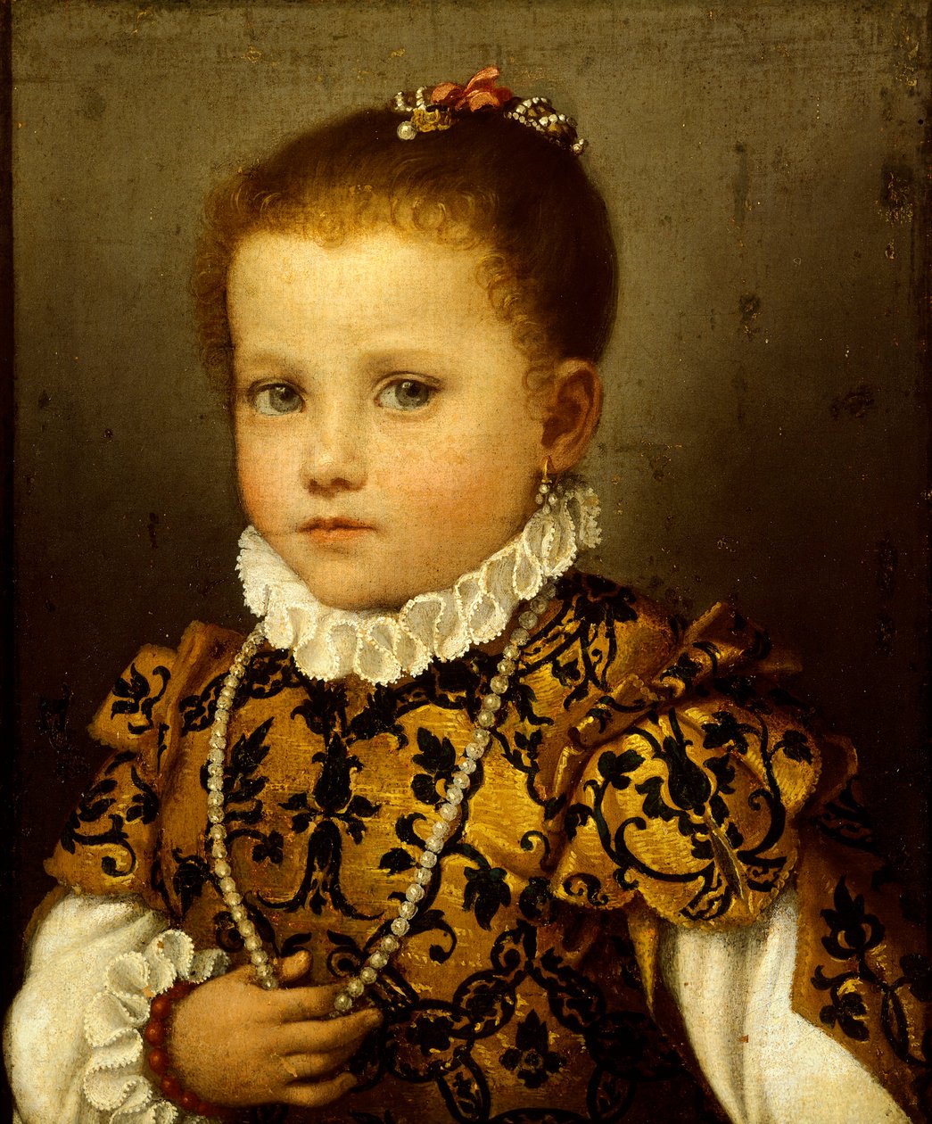 Dívka z rodiny Redetti od Giovanni Battista Moroni