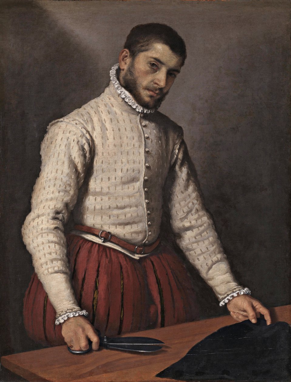 Střihačka tkanin od Giovanni Battista Moroni