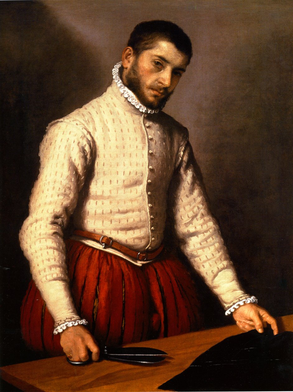 Italština: Krejčí od Giovanni Battista Moroni
