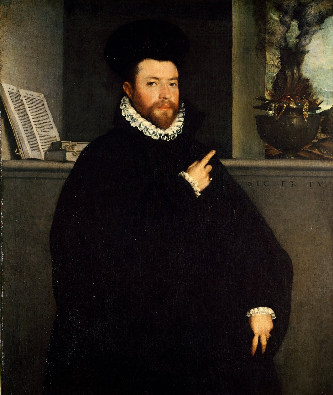 Portrét zdravého muže od Giovanniho Battisty Moroniho (cca 1525-1578) od Giovanni Battista Moroni