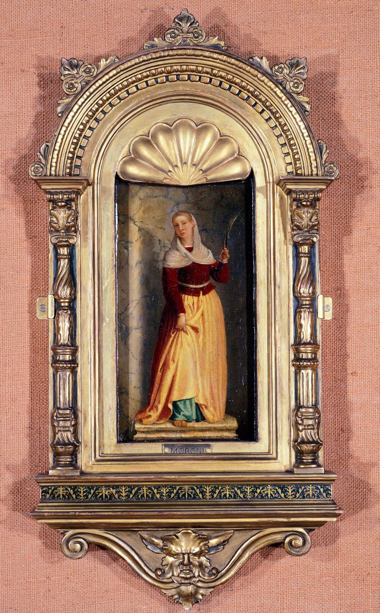 Svatá Lucie od Giovanniho Battisty Moroniho (cca 1525-1578) od Giovanni Battista Moroni