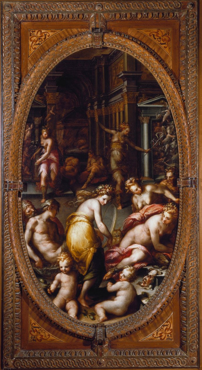 Alegorie snů (malba od Giovanni Battista Naldini