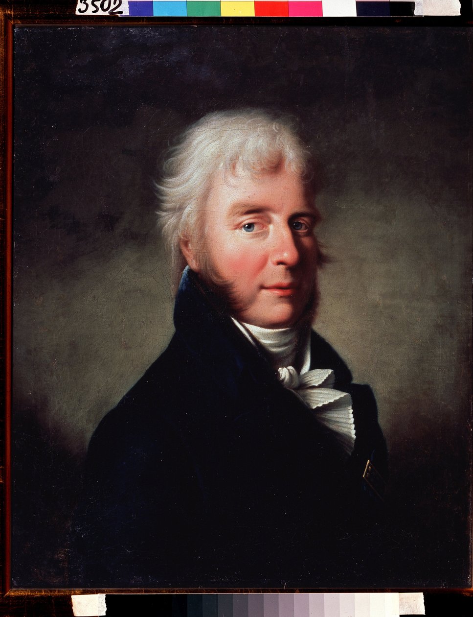 Portrét prince Sergeje F. Golitsyna (1749-1810) (Portrét prince Sergeje F. Golintsyna). Obraz Giovanni Battista Damona Ortolaniho (1750-po 1810), olej na plátně před 1810. Italské umění, klasicismus 19. stol. Státní muzeum V. Tropinina, Moskva od Giovanni Battista Ortolani Damon