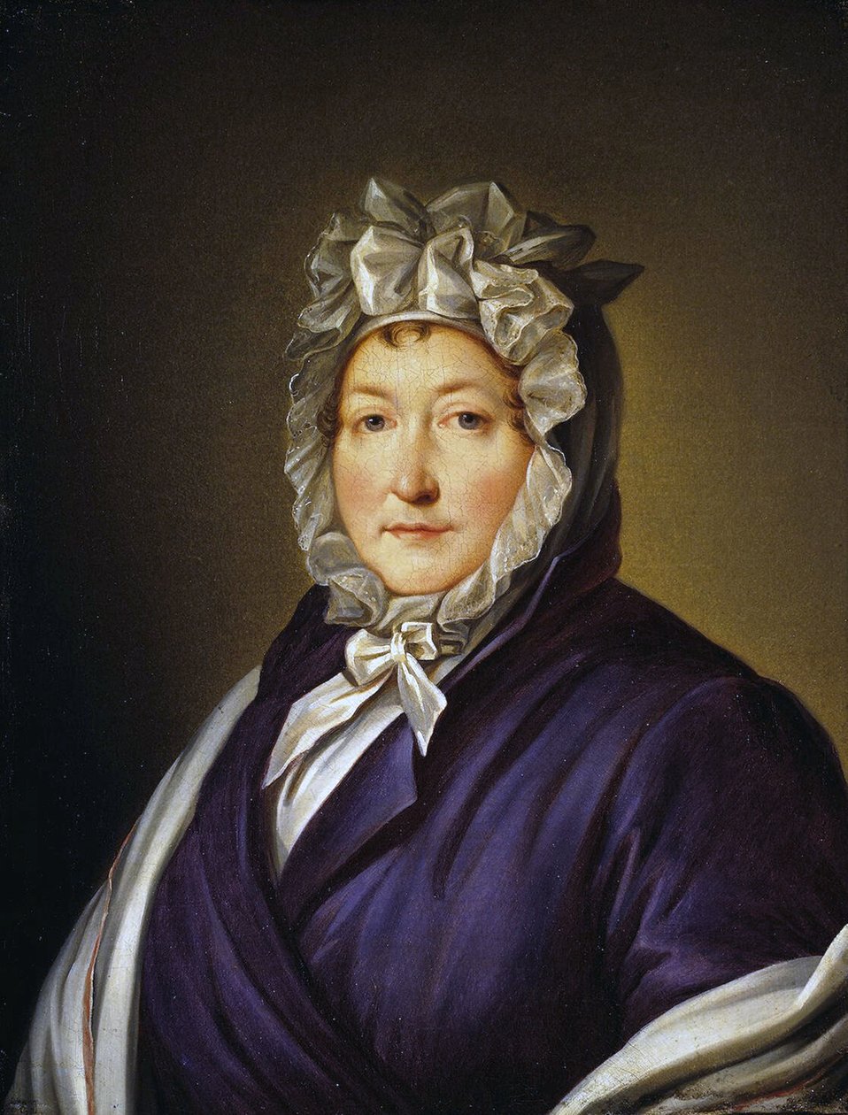 Portrét princezny Vavary Golitsinové, kolem roku 1800 od Giovanni Battista Ortolani Damon