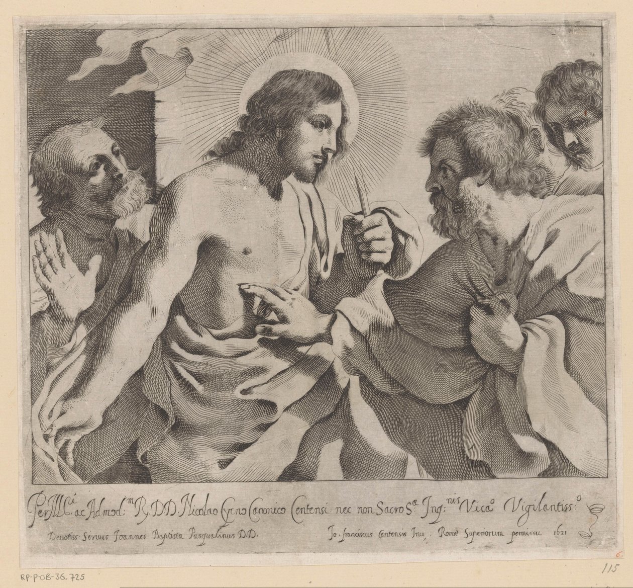 Tomášova nevíra od Giovanni Battista Pasqualini