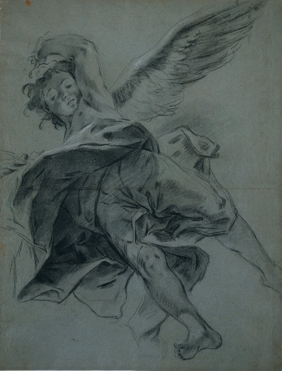 Létající anděl recto, 1723-1727. od Giovanni Battista Piazzetta