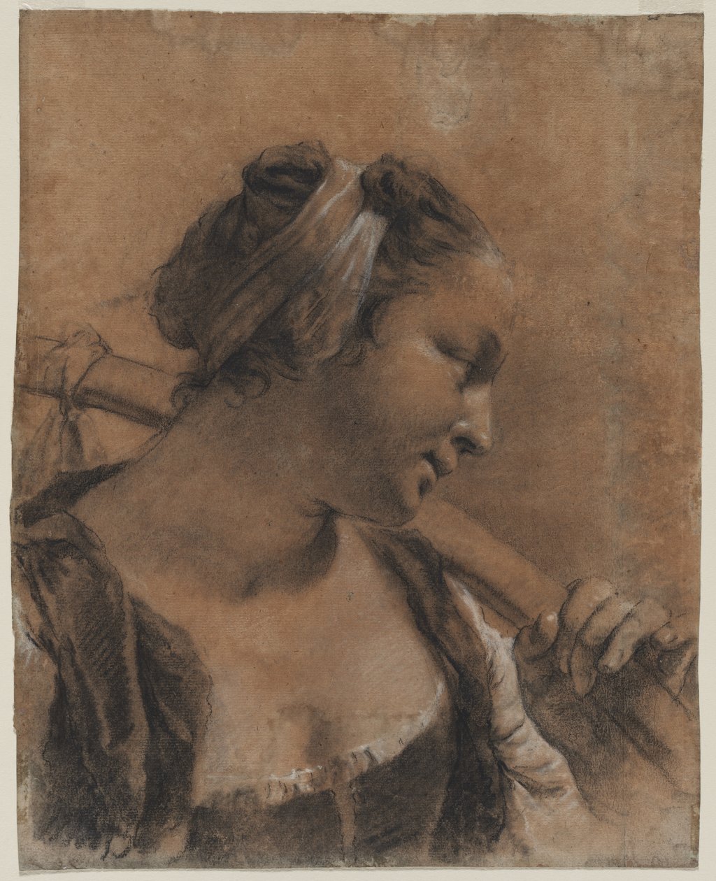 Portrét Rosy s nárameníkem, c. 1735. od Giovanni Battista Piazzetta