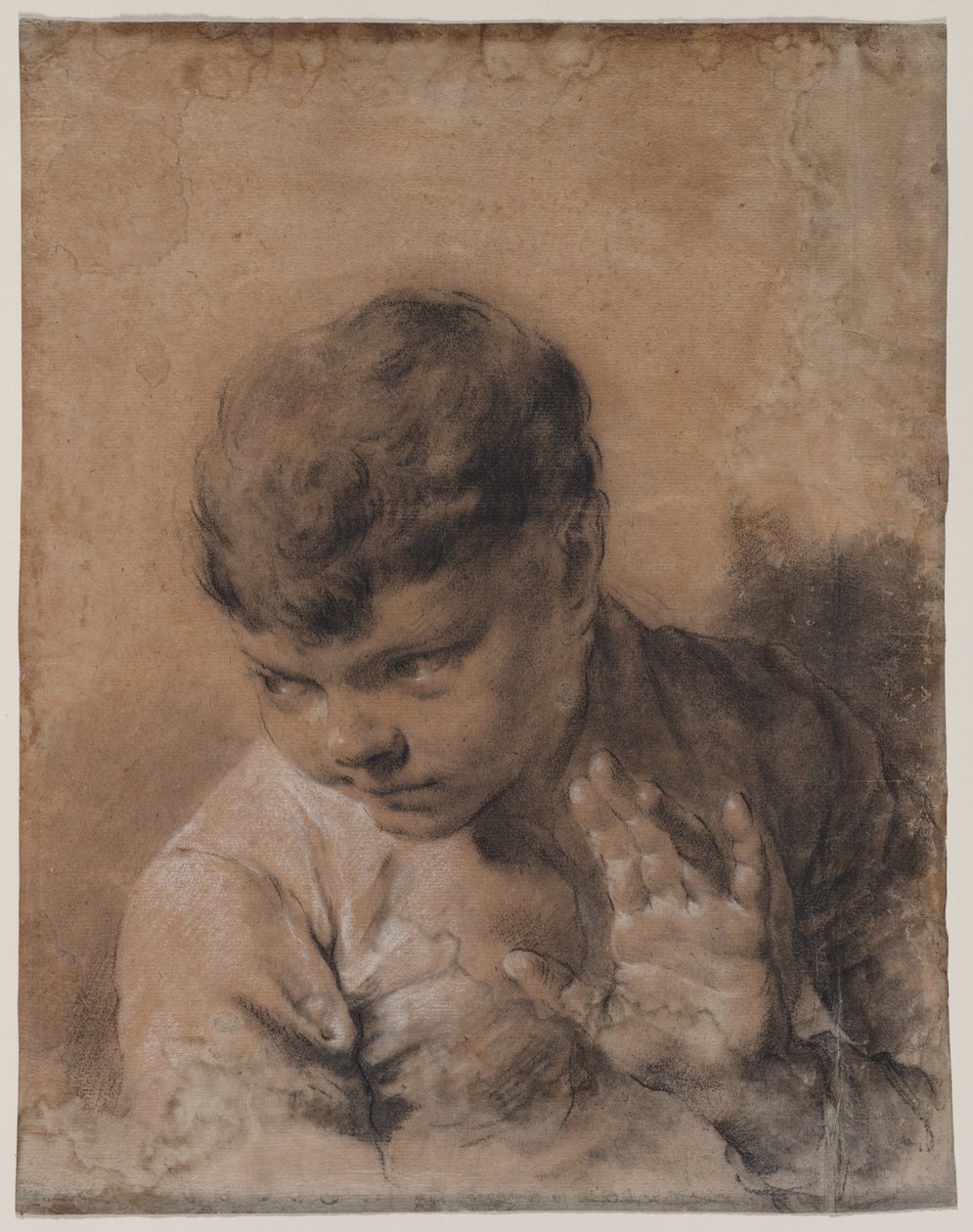 Portrét umělcova syna Giacoma od Giovanni Battista Piazzetta