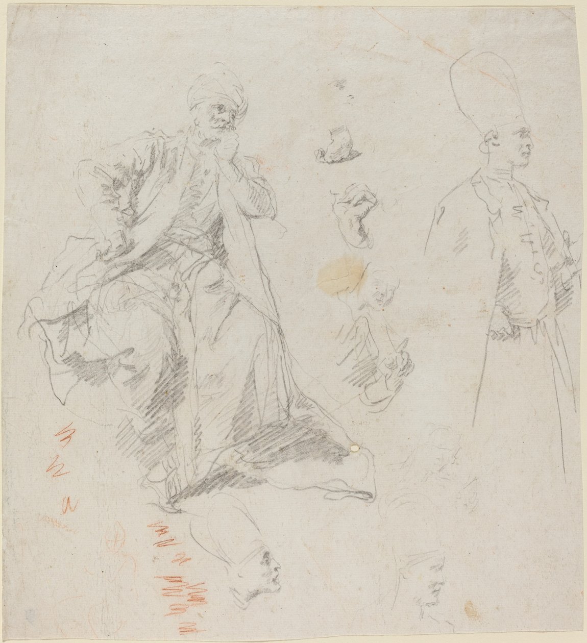 Chalífa Aladin a jeho rádci od Giovanni Battista Piazzetta