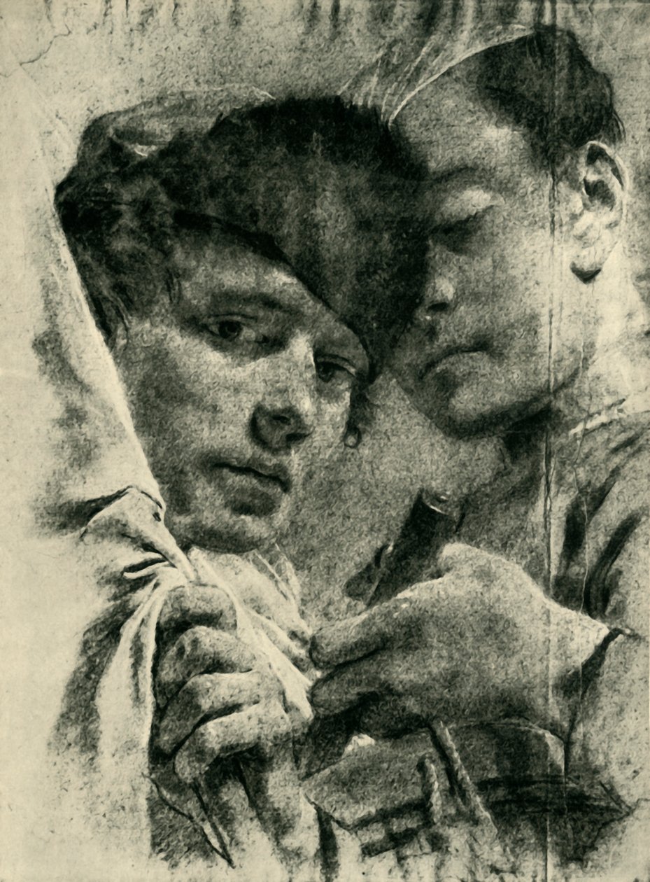 Bubeník a vlajkonoš, počátek poloviny 18. století, 1943. od Giovanni Battista Piazzetta