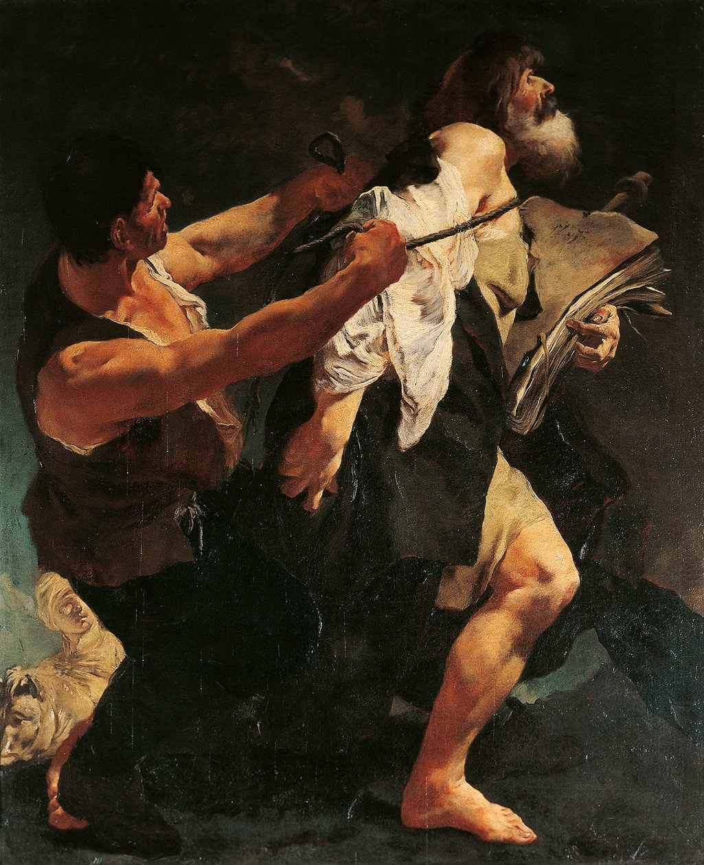 Umučení svatého Jakuba od Giovanniho Battisty Piazzetty od Giovanni Battista Piazzetta
