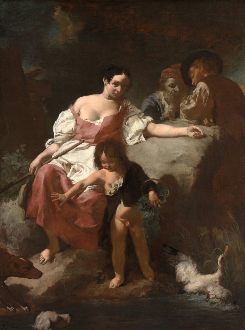 Pastorační scéna, 1740. od Giovanni Battista Piazzetta