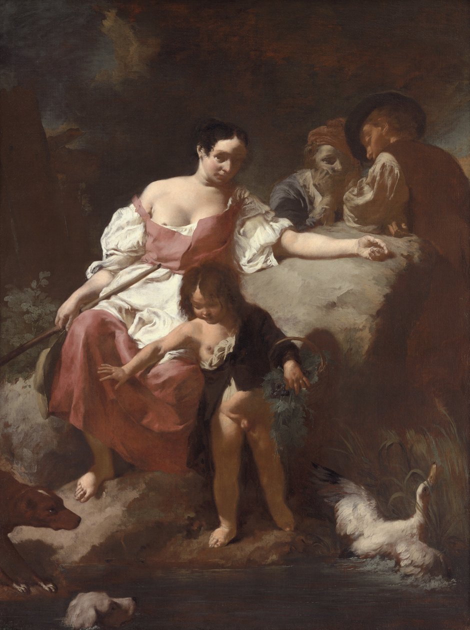 Pastorační scéna, 1740 od Giovanni Battista Piazzetta