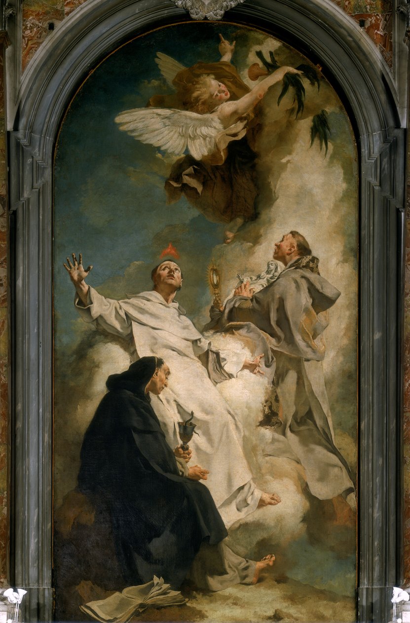 Svatí Vincent Ferrer, Hyacinta a Ludovic Bertrando od Giovanni Battista Piazzetta