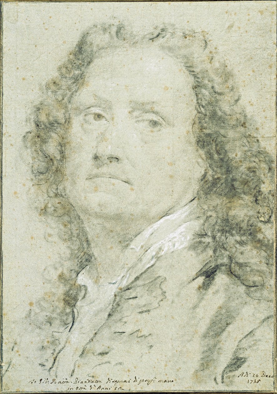 Autoportrét od Giovanni Battista Piazzetta